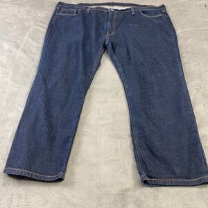 Levi's Jeans Mens Dark Indigo 541 Athletic Taper Stretch Denim Pants W54 L30